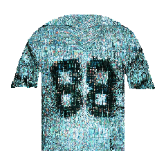 Pale teal football jersey number 88, a BetsFriends avatar item